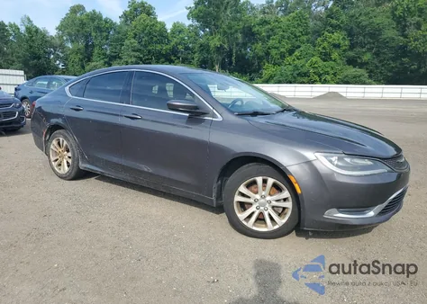 2015 Chrysler 200 Limited z USA, uszkodzony, nr VIN 1C3CCCAB2FN658084